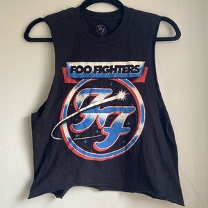 Foo Fighters Cropped Tank
